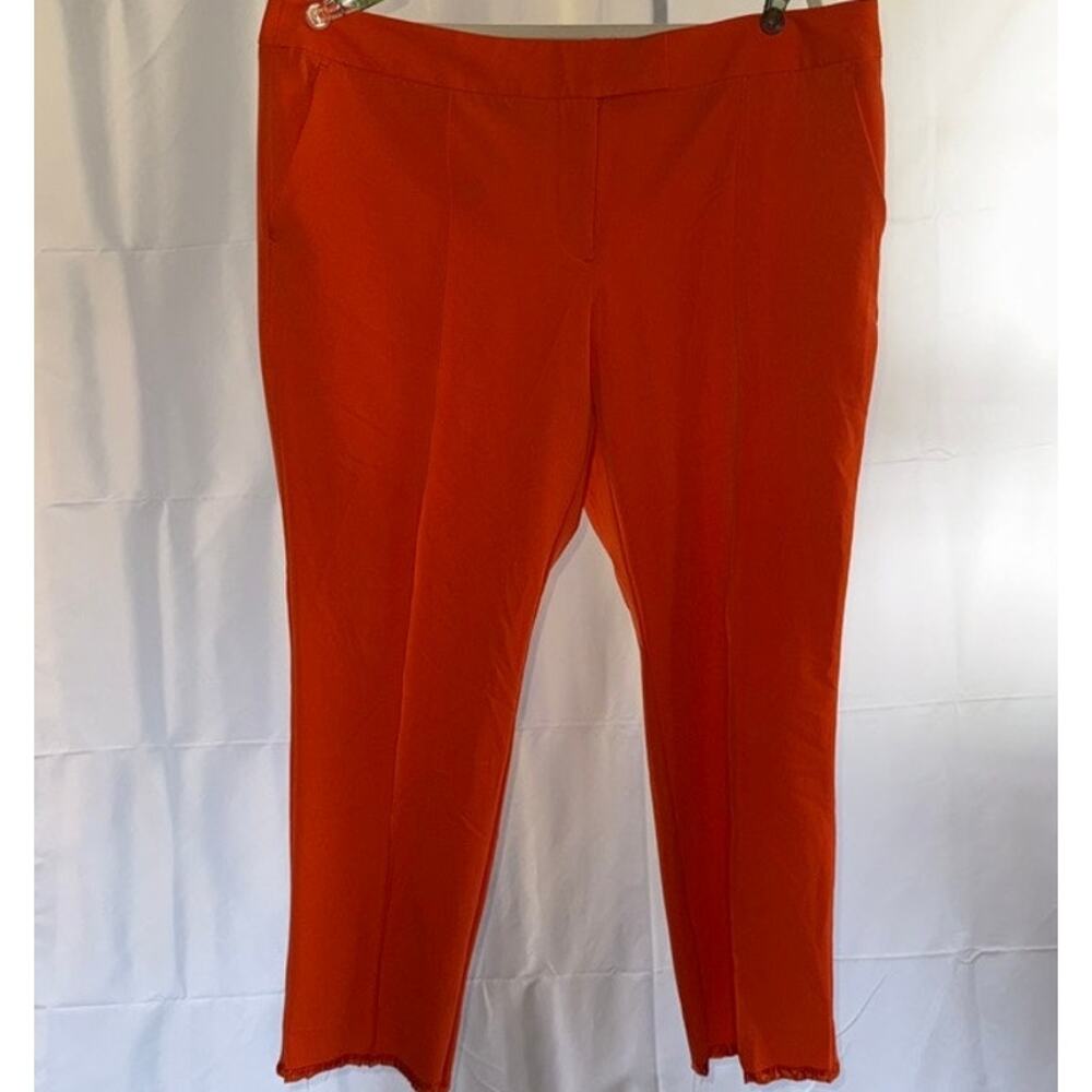 worthington orange modern fit pants size 18 women’s dress pants